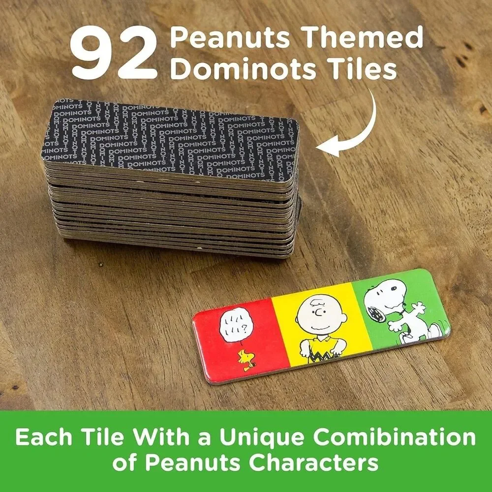 Aquarius Peanuts Dominots Tile Game 2022 Brand New Sealed